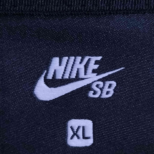 ナイキスケートボーディング NIKE SB Striped Skate Sports Crew-neck ロゴ刺繍 ボーダー クルーネックスウェット メンズ import:XL