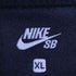 ナイキスケートボーディング NIKE SB Striped Skate Sports Crew-neck ロゴ刺繍 ボーダー クルーネックスウェット メンズ import:XL