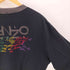 ケンゾーゴルフ KENZO GOLF コットン リブ切替 ロゴ刺繍 背面ステッチデザイン L/S プルオーバー スウェット メンズ JPN:4
