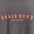 GRASS MEN'S JUN SAITO グラスメンズ ジュンサイトウ コットン ロゴプリント プルオーバー スウェット メンズ F