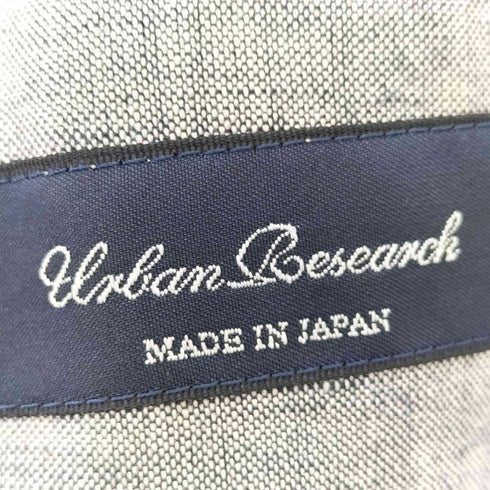 アーバンリサーチ URBAN RESEARCH コットンリネン ダブルブレスト テーラードジャケット メンズ 40