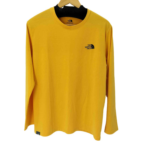 ザノースフェイス THE NORTH FACE L/S ロゴプリントクルーネックTシャツ メンズ import:XL