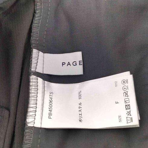 ページボーイ PAGEBOY ヴィンテージライスコールキリカエスカート レディース FREE