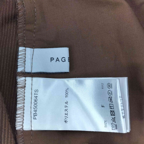 ページボーイ PAGEBOY ヴィンテージライスコールキリカエスカート レディース FREE