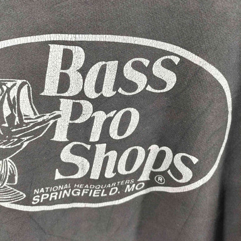 バスプロショップス BASS PRO SHOPS USA製 フェイクレイヤード クルーネックスウェット メンズ