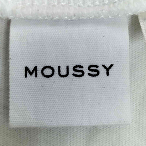 マウジー moussy MOUSSY POP LOGO LS Tシャツ レディース FREE