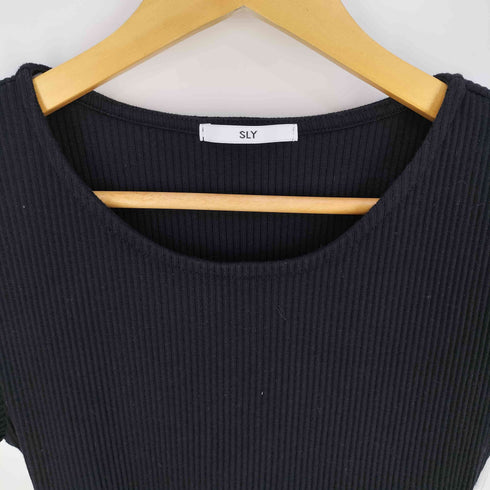 スライ SLY BACK LACE FLARE OP バックレース フレア ワンピース レディース JPN:1