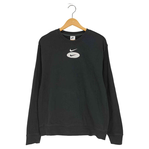 ナイキ NIKE NSW SL BB L/S CREW ロゴ刺繍 クルーネックスウェット メンズ import:L