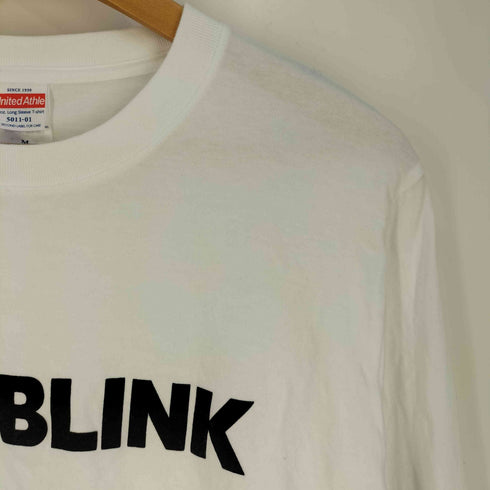 アンジー ANGIE THE BLINK フロッキー ロゴ ロンT ロングスリーブ Tシャツ レディース JPN:M