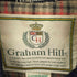 GRAHAM HILL G9 型 スウィングトップ 裏地チェック ウール カシミヤ混 ハリントンジャケット メンズ LL