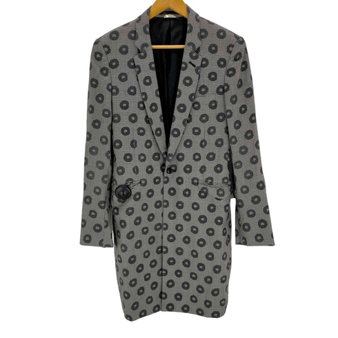 コムデギャルソンオムプリュス COMME des GARCONS HOMME PLUS 08AW TIME FOR MAGIC期 千鳥格子ロングジャケット メンズ ss