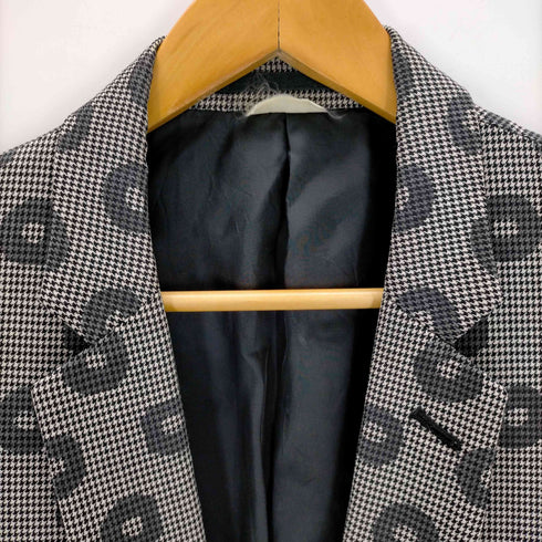 コムデギャルソンオムプリュス COMME des GARCONS HOMME PLUS 08AW TIME FOR MAGIC期 千鳥格子ロングジャケット メンズ ss