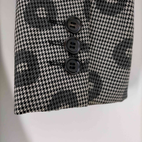 コムデギャルソンオムプリュス COMME des GARCONS HOMME PLUS 08AW TIME FOR MAGIC期 千鳥格子ロングジャケット メンズ ss