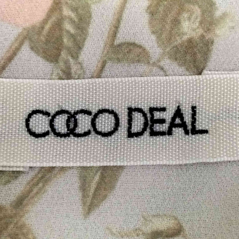 ココディール COCO DEAL BIGフラワーフレアボリュームスカート レディース JPN:1