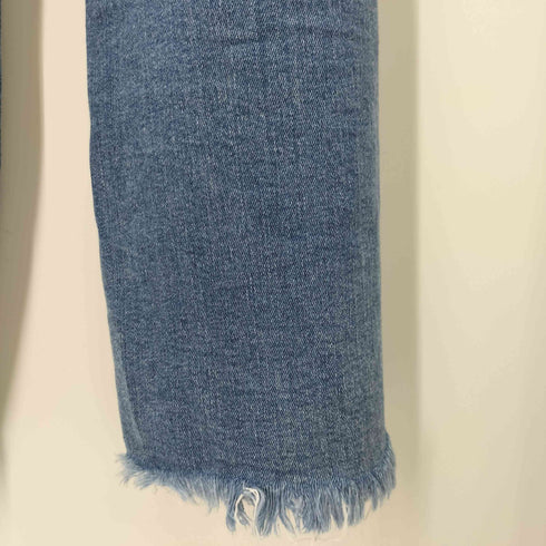 ザラ ZARA インディゴワイドパンツ レディース US:24