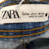 ザラ ZARA インディゴワイドパンツ レディース US:24