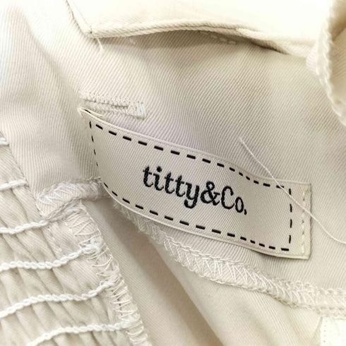 ティティアンドコー titty&Co 2WAY チュール レイヤード ワンピース レディース JPN:M