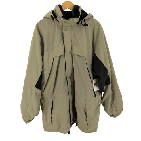 エディーバウアー Eddie Bauer フリースライナー ナイロン マウンテンパーカー メンズ import:L
