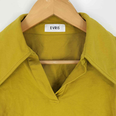 エヴリス EVRIS バックオープンシャツトップス レディース FREE