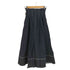 アズールバイマウジー AZUL by moussy ZIP-UP FRINGE DENIM FLARE SK ジップアップフリンジデニムフレアスカート レディース JPN:S