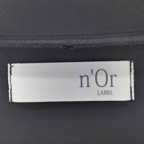 ノアールレーベル nOrLABEL Vネックダンボールカーディガン レディース JPN:1