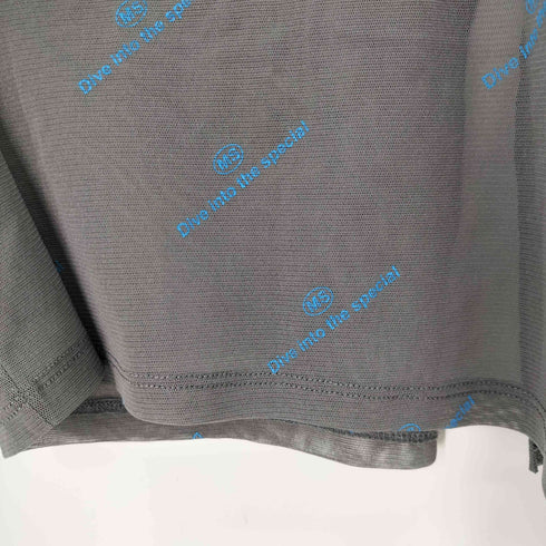 メゾンスペシャル MAISON SPECIAL Rubber Print Mesh Top レディース FREE
