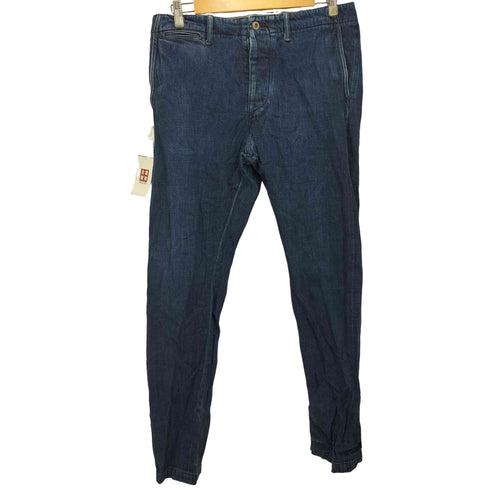 アボンタージ A VONTADE セルビッチ テーパード ボタンフライ デニム パンツ メンズ JPN:L