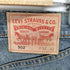 リーバイス Levis 502 レギュラーフィットストレート デニムパンツ メンズ W32 L32