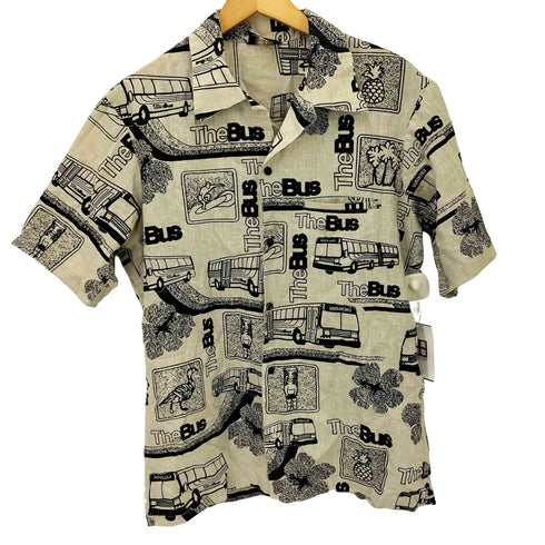 イオラニ IOLANI 70S 総柄 S/S オープンカラー シャツ メンズ