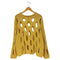 レイビームス Ray BEAMS スラッシュ ニット プルオーバー レディース