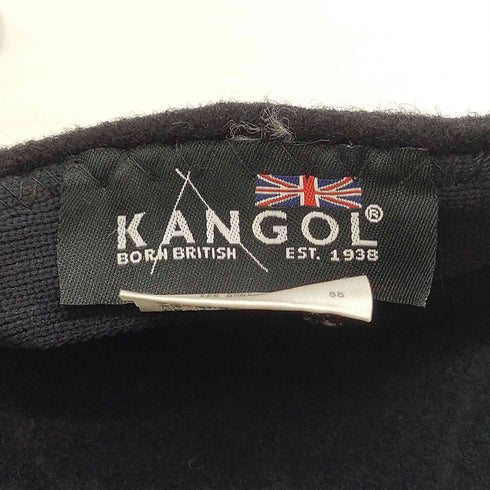 カンゴール KANGOL ロゴ 刺繍 ウール ハンチング メンズ XL