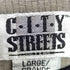 シティストリート CITY STREETS 韓国製 比翼 スタンドカラーシャツ メンズ import:L