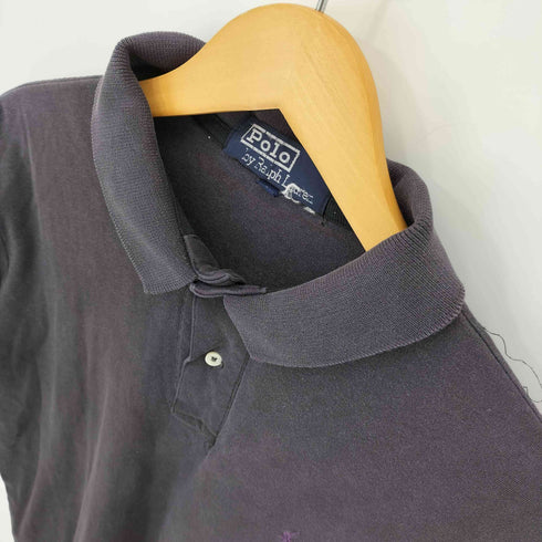 ポロバイラルフローレン Polo by RALPH LAUREN 90S ポニー刺繍 ポロシャツ メンズ import:L