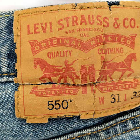 リーバイス Levis 550 ジーンズ リラックス フィット ワイド デニム パンツ メンズ W31/L32