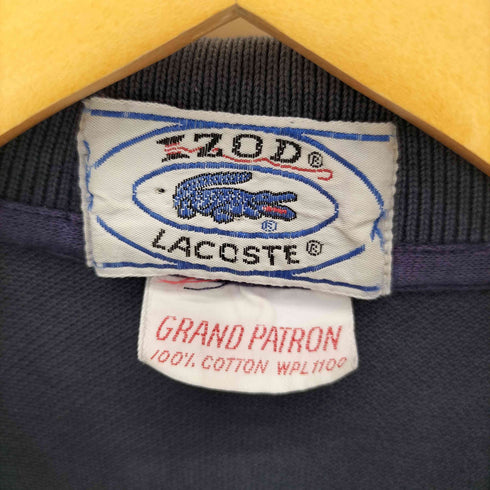 アイゾッドラコステ IZOD LACOSTE 70s 糸巻きタグ 鹿の子ポロシャツ メンズ