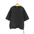 ザラ ZARA ZIP-UP DENIM T-SHIRT ジッパーデニムスウェットシャツ メンズ import:L