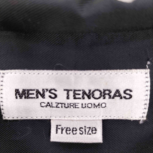 メンズティノラス MENS TENORAS コットン 比翼 フェイクレイヤード L/Sシャツ メンズ F
