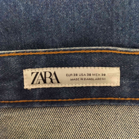 ザラ ZARA タックバギーデニム メンズ 38