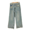 ザラ ZARA TRF WIDE-LEG ワイドレッグ ミッドライズ ディストラクト デニム メンズ EUR 40
