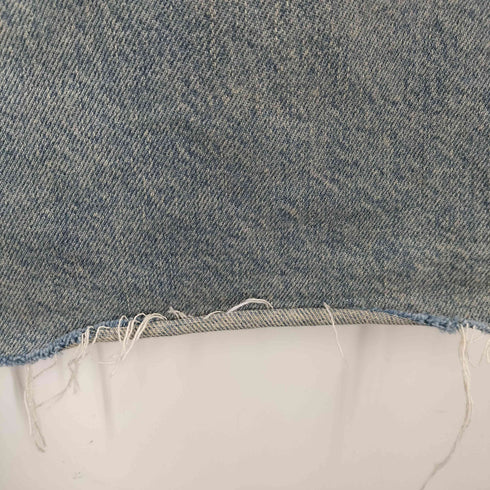 ザラ ZARA TRF WIDE-LEG ワイドレッグ ミッドライズ ディストラクト デニム メンズ EUR 40