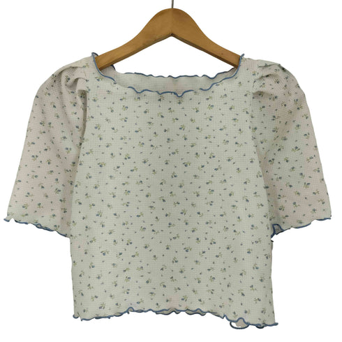 ナイスクラップ NICE CLAUP 花柄サーマルTee レディース FREE
