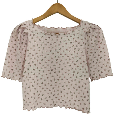 ナイスクラップ NICE CLAUP 花柄サーマルTee レディース FREE
