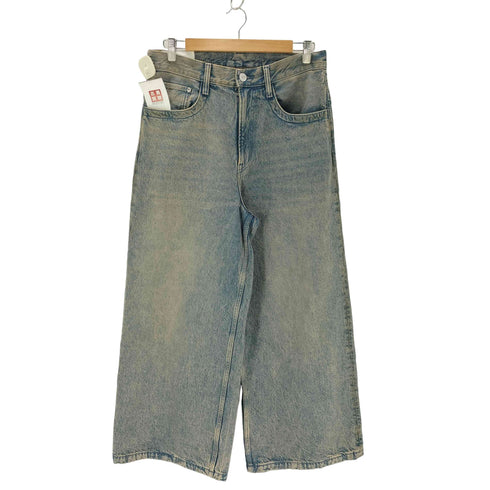 エイチアンドエム H&M WIDE バギーワイドデニム メンズ 31/30