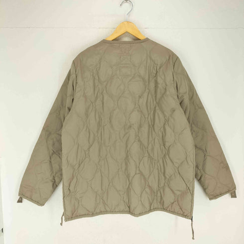 タイオン TAION V NECK ZIP JACKETS ミリタリー Vネックジップ ダウンジャケット メンズ XXXL