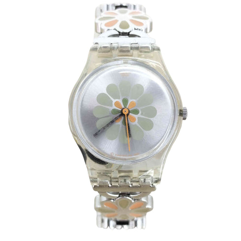 スウォッチ Swatch AG2003 フラワーモチーフ腕時計 レディース