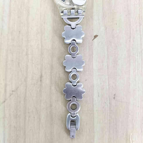 スウォッチ Swatch AG2003 フラワーモチーフ腕時計 レディース