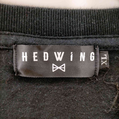 hedwing プリントクルーネックTシャツ メンズ JPN:XL