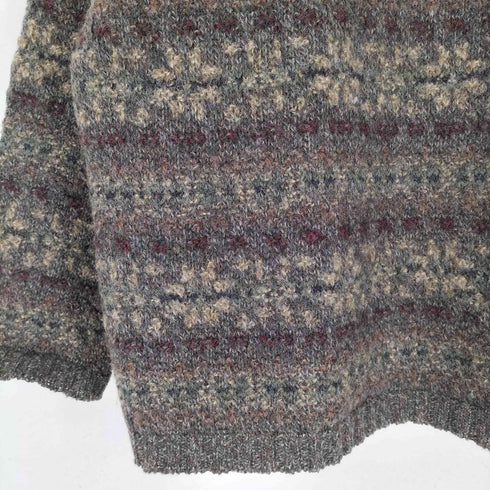 ウールリッチ WOOLRICH USA製フェアアイル ノルディック ウールニット メンズ import:XL