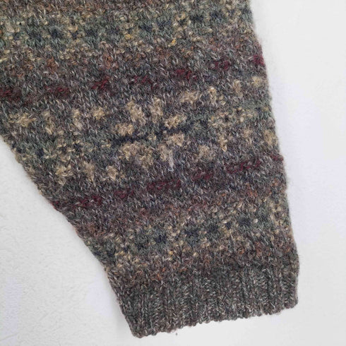 ウールリッチ WOOLRICH USA製フェアアイル ノルディック ウールニット メンズ import:XL