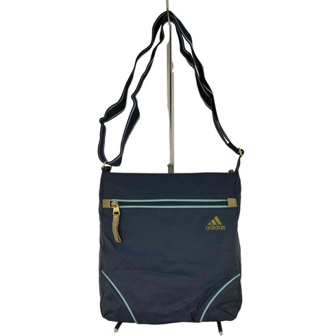 アディダス adidas ロゴプリント リップストップ ショルダーバッグ メンズ